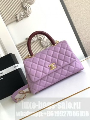 Chanel FLAP BAG WITH TOP HANDLE 92990-13