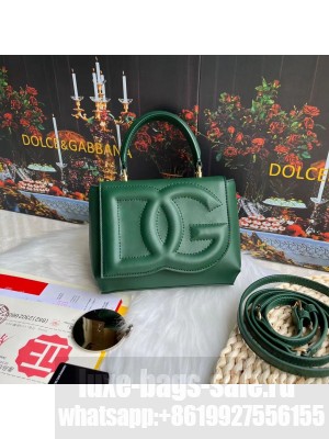 Dolce & Gabbana leather bag G6002 green