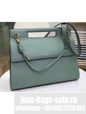 Givenchy Large Whip Bag in Smooth Leather Light Green