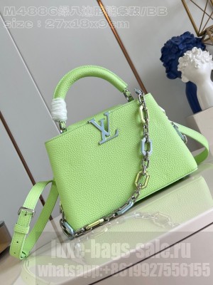 Louis Vuitton Capucines BB M94755 green