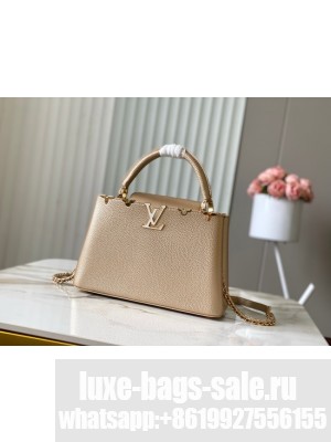 Louis Vuitton Capucines MM M23331 Gold