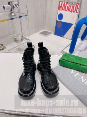 Bottega Veneta Stride Lace-up rubber Boots Black 2022 Collection
