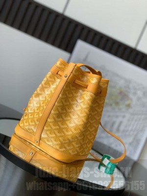 Goyard Petit Flot Bucket Bag Yellow