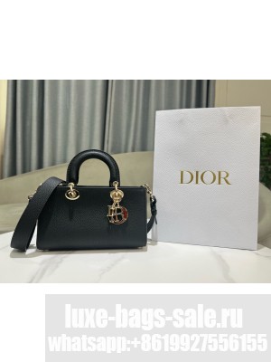 DIOR small Lady D-Sire My ABCDior Bag Bull Leather M11509T Black