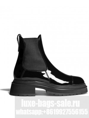 Chanel Women's Ankle Boots G39208 Black