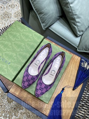 Gucci GG Multicolo canvas 5.5cm Purple 2021 Collection