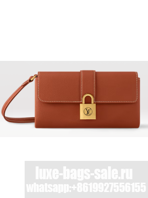 Louis Vuitton Wallet On Chain Low Key M12147 Cognac Brown