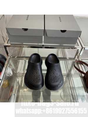 Balenciaga x Crocs Platform Slide Sandals 01
