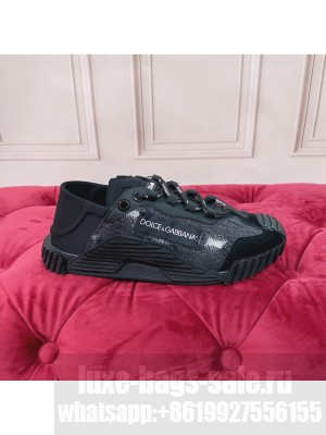DOLCE & GABBANA NS1 SLIP ON SNEAKERS IN MIXED MATERIALS 2022 026