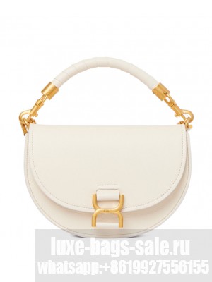 Chloe Marcie Chain Flap Bag Cream