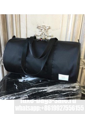Thom Browne Unstructured Gym Bag Spring/Summer 2018 Collection, Black