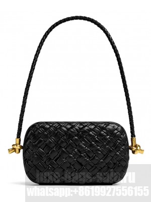 Bottega Veneta Knot On Strap 717623 Black