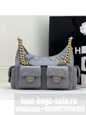 Chanel MAXI HOBO BAG AS5339 GRAY