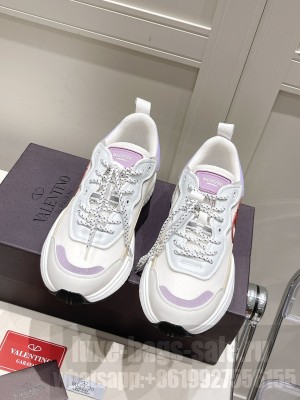 VALENTINO UNISEX CHUNKY V-LOGO SHEGOES SNEAKERS 2022 COLLECITON 09