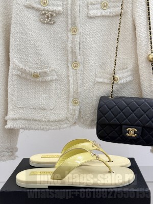 Chanel Flat Slide Thong Sandals 2025 06