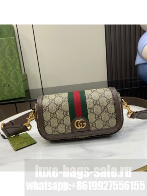 Gucci OPHIDIA SUPER MINI BAG 795466 brown