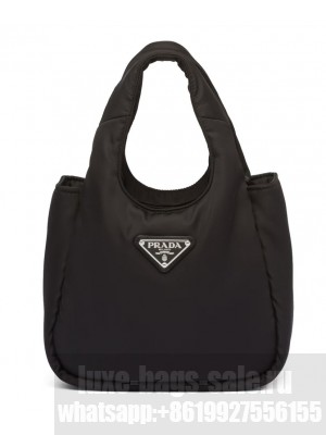 Prada Soft Padded Re-Nylon Mini-bag 1BA359 Black