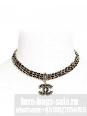 Chanel Choker AB5951 Black