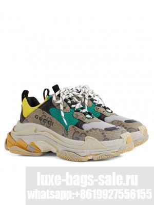Gucci Unisex The Hacker Project Triple S sneaker 677193 Green