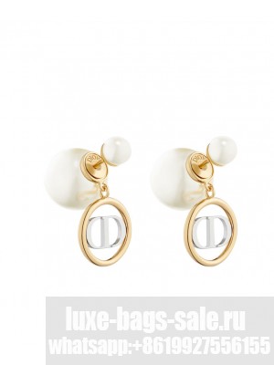 Christian Dior Women's Dior Tribales Earrings White