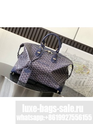 Goyard Bowling 45 bag Navy Blue