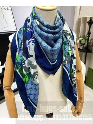 Gucci Women's GG Flora Print Scarf