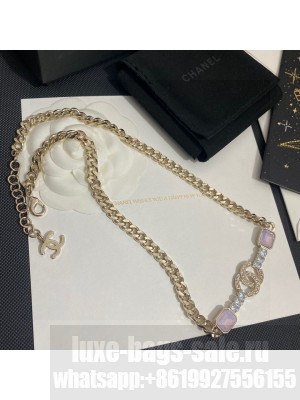 CHANEL Necklace ABA312