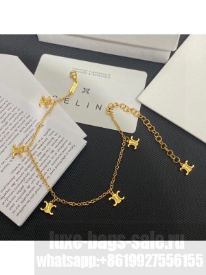 Celine Gold Chain Belt 014