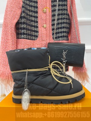 Louis Vuitton Pillow comfort ankle boot black