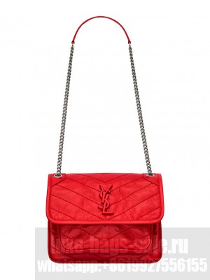 Saint Laurent Baby Niki Chain Bag 5330370 Red