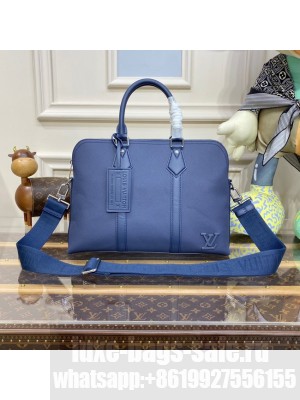 Louis vuitton TAKEOFF BRIEFCASE M59159 blue
