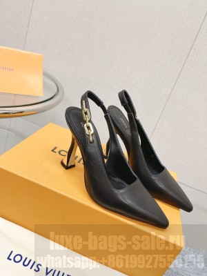 Louis Vuitton Women's 9.5cm Sparkle Slingback Pump 08