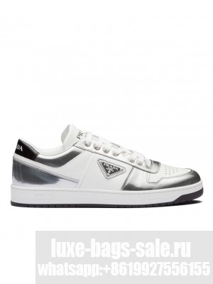 Prada Unisex Elegant Sneakers 2EE364 Silver