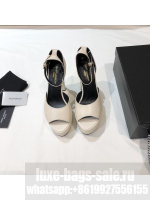 Saint Laurent 4cm Platform Heel 13.5cm High Heel Sandals 2022 Collection 05