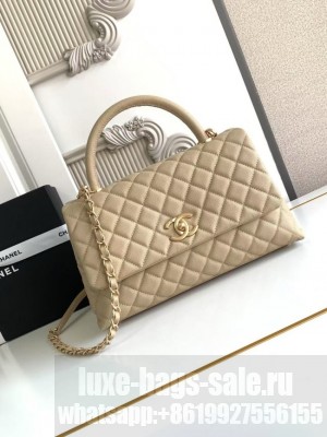 Chanel LARGE FLAP BAG WITH TOP HANDLE 92991-4
