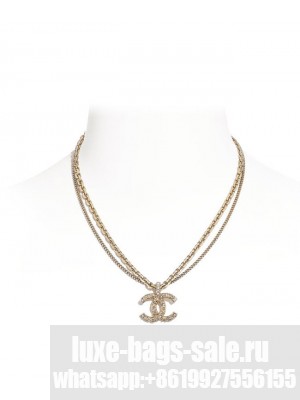 Chanel Necklace AB6095 Golden
