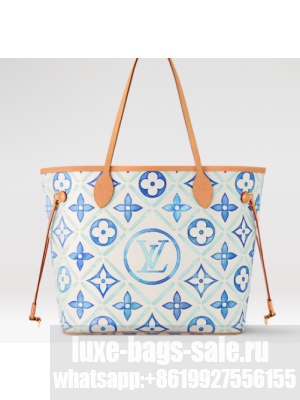 Louis Vuitton Neverfull MM M11263 Lagoon Blue