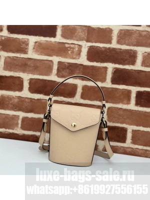 Gucci GG SUPER MINI SHOULDER BAG 772795 Cream