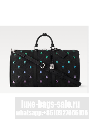Louis Vuitton Keepall Bandouliere 50 M13966 black