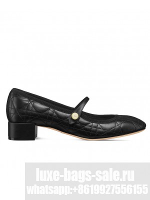 Christian Dior Women's Ballet Pump Black