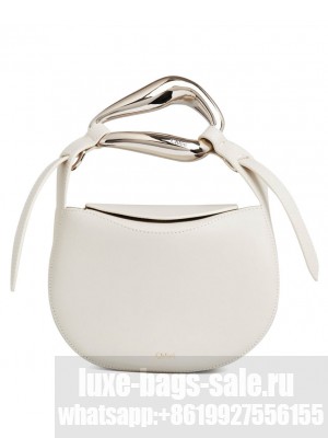 Chloe Kiss Small Purse Cream
