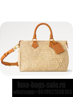 Louis Vuitton Speedy 30 Bandouliere M14457 Natural Beige