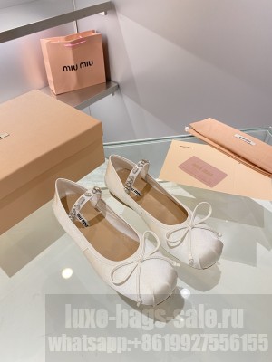 Miu Miu Satin ballerinas 012