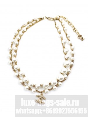 CHANEL Necklace ABA311