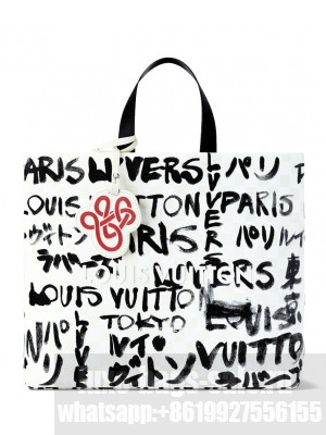 Louis Vuitton Shopper Tote MM N40797 Cream