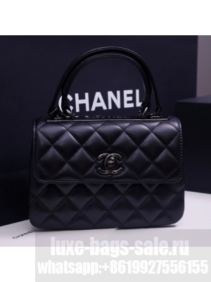 CHANEL small Flap Bag With Top Handle 92236-5