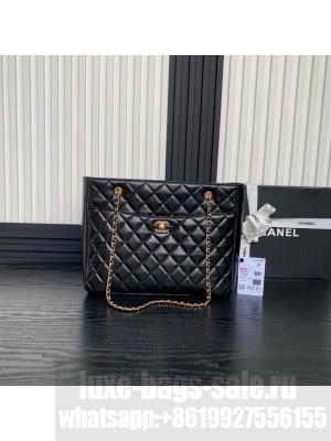 Chanel SMALL SHOPPING BAG AS5192 black