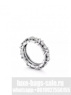 Tiffany Sixteen Stone Ring Silver
