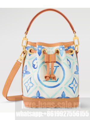 Louis Vuitton NEW Nano Noe M83620 Lagoon Blue