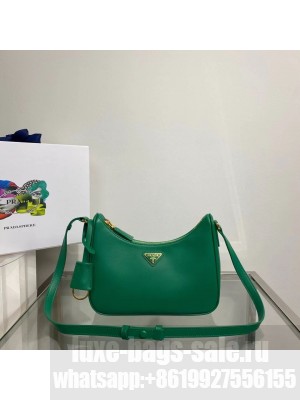 Prada Small Saffiano leather shoulder bag 1BD330 green